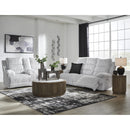 Signature Design by Ashley Rhines Falls PC4280496 Double Reclining Power Loveseat with Console IMAGE 16