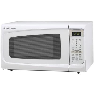 Sharp 1.4 cu. ft. Countertop Microwave Oven R-402JW IMAGE 2
