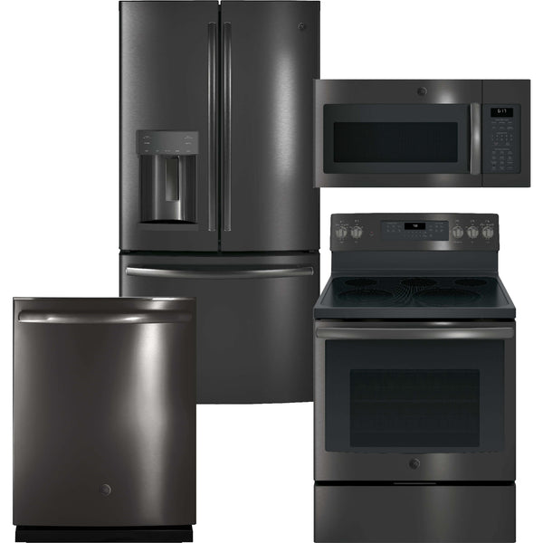 GE Kitchen GFE28GBLTS, JB750BJTS, GDT695SBLTS, JVM6175BLTS IMAGE 1