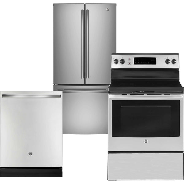 GE Kitchen GNE25DSKSS, JCB635SKSS, GDT696SSFSS IMAGE 1