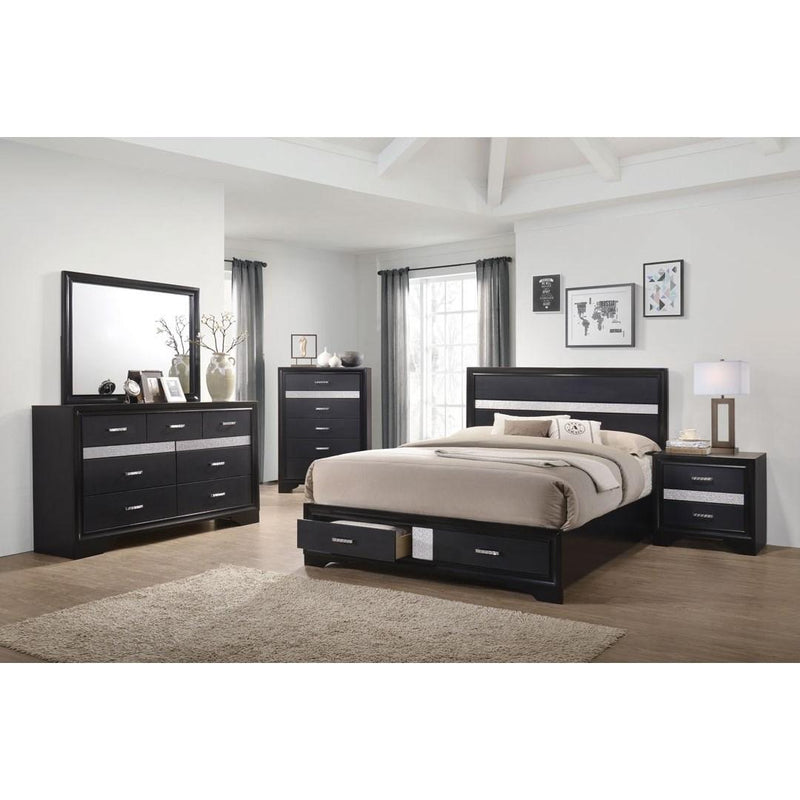  Coaster Furniture Miranda 206361KE 6 pc King Bedroom Set with Storage IMAGE 1