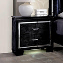  Furniture of America Bellanova CM7979BK 6 pc California King Upholstered Panel Bedroom Set IMAGE 6