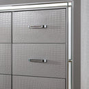  Furniture of America Bellanova CM7979SV 6 pc King Upholstered Panel Bedroom Set IMAGE 6