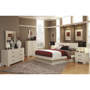  Coaster Furniture Jessica 202990Q 6 pc Queen Platform Bedroom Set IMAGE 1
