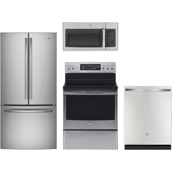 GE Kitchen GWE19JSLSS, JCB840SKSS, GBT632SSMSS, JVM1635SFC IMAGE 1