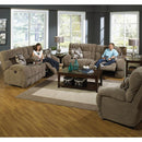  Catnapper Siesta Reclining Fabric Loveseat with Console 1769 1983-49/1984-49 IMAGE 2