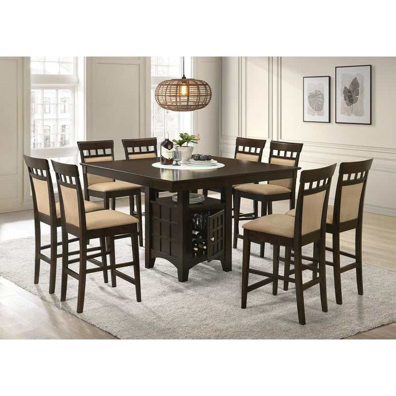  Coaster Furniture Gabriel 100219 Closed Back Counter Chair - Cappuccino (Set of 2) IMAGE 10