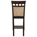  Coaster Furniture Gabriel 100219 Closed Back Counter Chair - Cappuccino (Set of 2) IMAGE 6