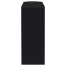  Coaster Furniture Adolfo 101063 Rectangular 2-tier Home Bar Table - Black High Gloss IMAGE 5