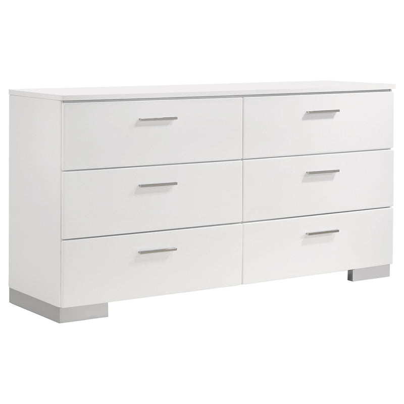 Coaster Furniture Felicity 6-Drawer Dresser 203503 IMAGE 1