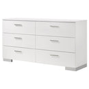 Coaster Furniture Felicity 6-Drawer Dresser 203503 IMAGE 3
