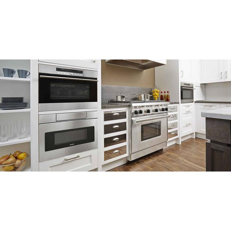Sharp 30-inch, 1.2 cu. ft. Built-In Microwave Oven SMD3070AS IMAGE 6