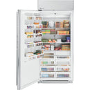 Monogram 21.9 cu. ft. Upright Freezer with Digital Temperature Display ZIFS360NHLH IMAGE 2
