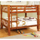  Furniture of America Kids Beds Bunk Bed CM2527OAK-BED IMAGE 1