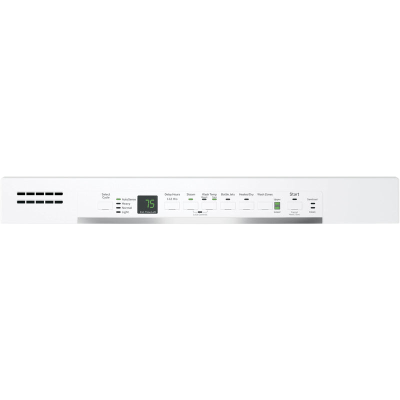 GE 24-inch Built-in Dishwasher with Sanitize Option GDF610PGJWW IMAGE 2