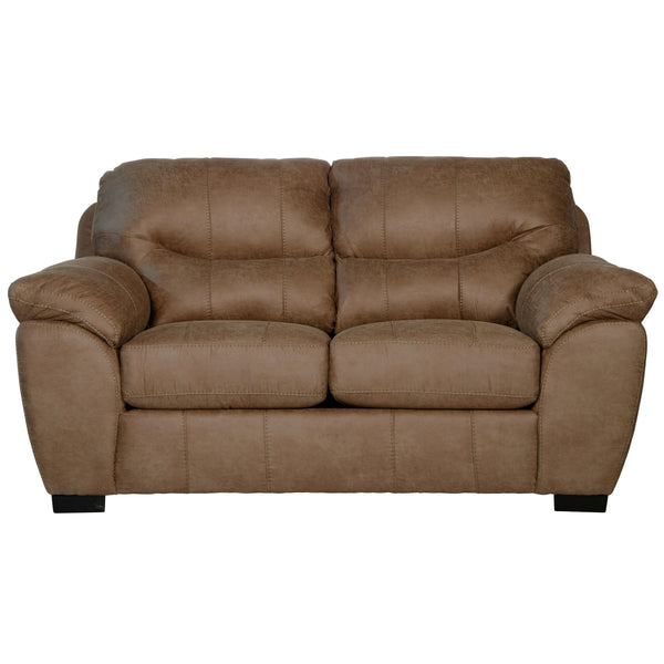 Jackson Furniture Grant Stationary Bonded Leather Loveseat 4453-02 1227-49/3027-49 IMAGE 1