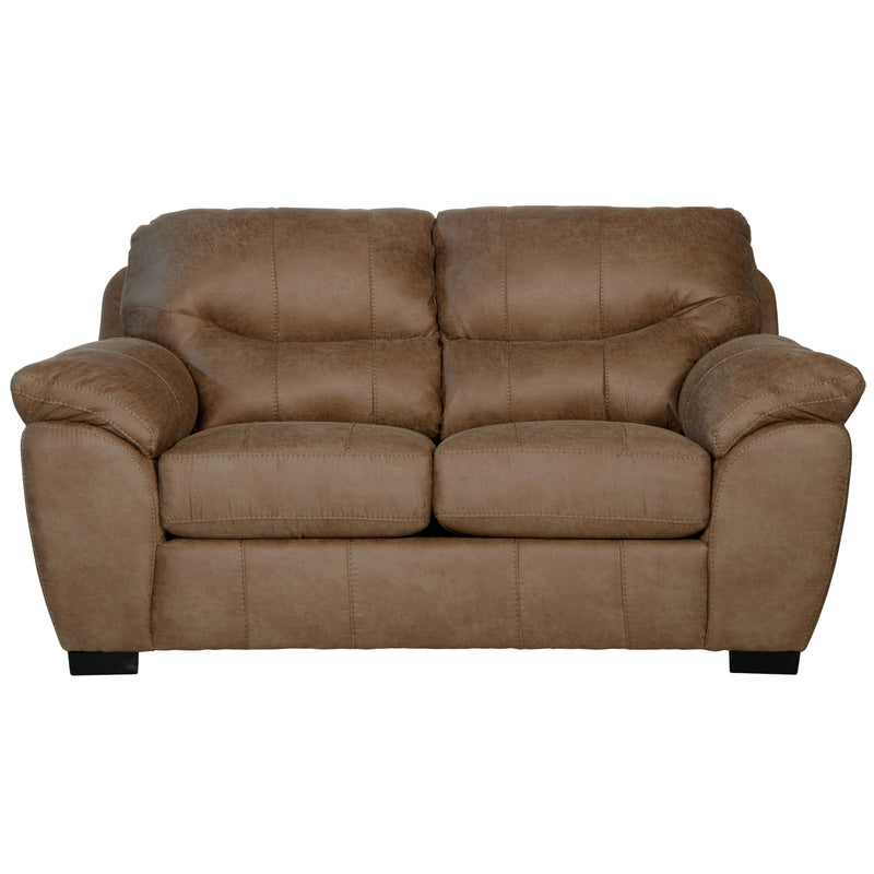 Jackson Furniture Grant Stationary Bonded Leather Loveseat 4453-02 1227-49/3027-49 IMAGE 1