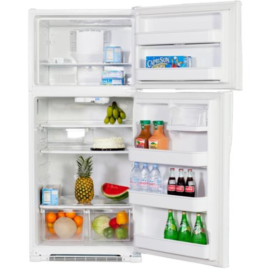 Crosley 32-inch, 21 cu. ft. Top Freezer Refrigerator CRD2121NW IMAGE 2