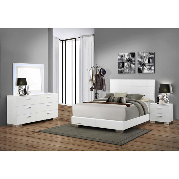  Coaster Furniture Felicity 203501KW-S4L 6 pc California King Panel Bedroom Set IMAGE 1