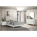  Coaster Furniture Kendall 224401KW-S4 6 pc California King Upholstered Bedroom Set IMAGE 1