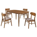  Coaster Furniture Dortch 108461-S5 5 pc Dining Set IMAGE 2