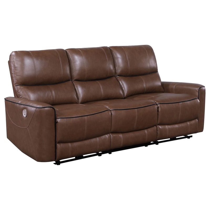  Coaster Furniture Greenfield 610264P-S3 3 pc Power Reclining Living Room Set IMAGE 3
