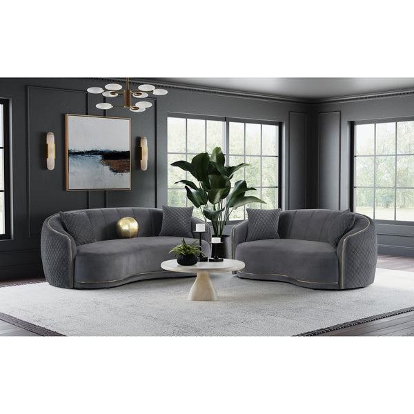  Coaster Furniture Brookside 504844-S2 2 pc Living Room Set IMAGE 1