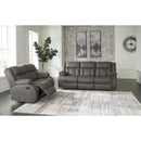 Signature Design by Ashley First Base 68804 2 pc Reclining Living Room Set IMAGE 2