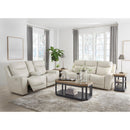 Signature Design by Ashley Mindanao U59505 2 pc Power Reclining Living Room Set - Coconut IMAGE 1