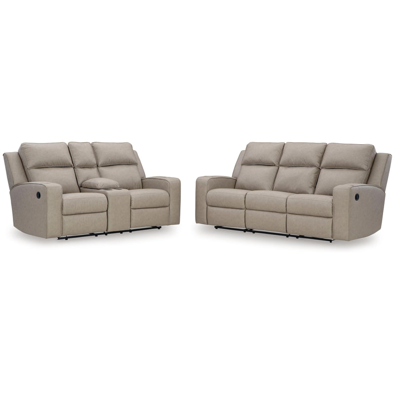 Signature Design by Ashley Lavenhome 63307U1 2 pc Reclining Living Room Set IMAGE 2
