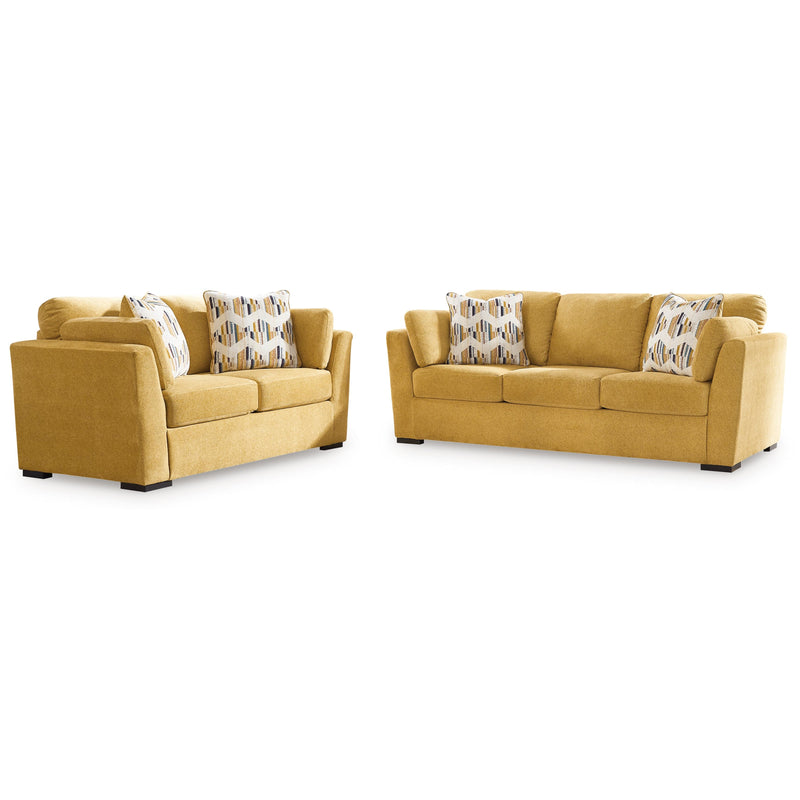 Signature Design by Ashley Keerwick 67506U1 2 pc Living Room Set IMAGE 2