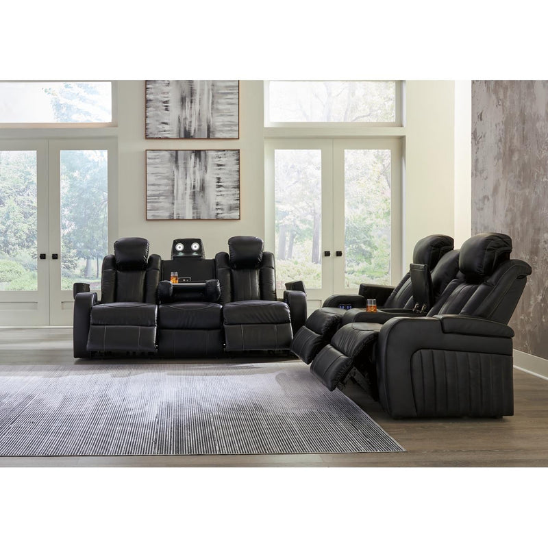 Signature Design by Ashley Caveman 90703U1 2 pc Power Reclining Living Room Set IMAGE 5