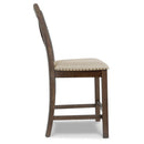 Signature Design by Ashley Moriville D631D9 4 pc Counter Height Dining Set IMAGE 4