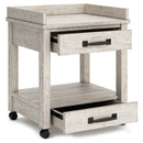 Signature Design by Ashley Carynhurst H755H1 2 pc Home Office Set IMAGE 7