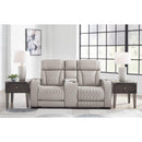 Signature Design by Ashley Boyington U27105U1 2 pc Power Reclining Living Room Set IMAGE 4