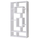  Coaster Furniture Corey 800157 71-inch 8-shelf Bookshelf - White IMAGE 7