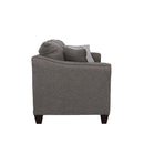  Coaster Furniture Salizar 506021 Upholstered Flared Arm Sofa - Charcoal Grey IMAGE 4