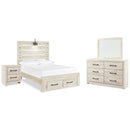  Signature Design by Ashley Cambeck B192B77 6 pc Full Panel Bedroom Set IMAGE 1