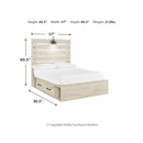  Signature Design by Ashley Cambeck B192B89 7 pc Full Panel Bedroom Set IMAGE 15