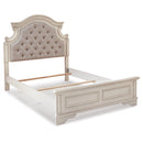  Signature Design by Ashley Realyn B743B40 6 pc Full Panel Bedroom Set IMAGE 5