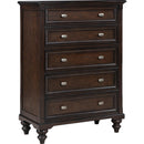  Coaster Furniture Andover 223631KW-S5 7 pc California King Poster Bedroom Set IMAGE 6