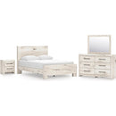  Benchcraft Lawroy B2310B44 6 pc King Panel Bedroom Set IMAGE 1