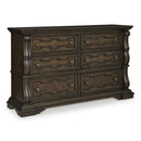  Signature Design by Ashley Maylee B947B12 6 pc Queen Bedroom Set IMAGE 3