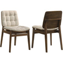  Coaster Furniture Decker 193951WAL-S7D 7 pc Dining Set IMAGE 3