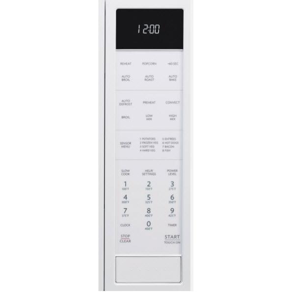 Sharp 24 inch, 1.5 cu.ft Countertop Microwave Oven SMC1585BW IMAGE 4