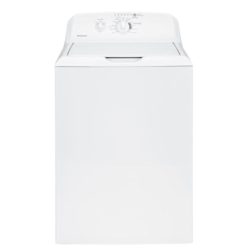 Hotpoint 3.8 cu. ft. Top Loading Washer HTW200ASKWW IMAGE 1