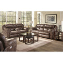 Catnapper Ferrington Power Reclining Leather Look Fabric Sofa 61891 1300-89 IMAGE 4