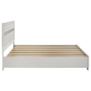  Coaster Furniture Miranda 205111KW 51-inch Wood California King Storage Panel Bed - White IMAGE 5