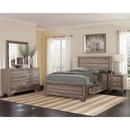  Coaster Furniture Kauffman 204190KE Wood Eastern King Storage Panel Bed - Washed Taupe IMAGE 11