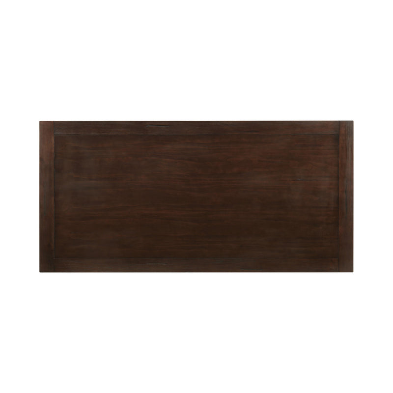  Coaster Furniture Parkins 107411 Rectangular 86-inch Dining Table - Rustic Espresso IMAGE 4